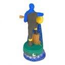 Ver imagem 5 de Incensário Régua Cigano em Resina 23 Cm - Selecione a Cor:azul Escuro