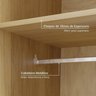 Guarda-roupa Modulado de Canto 2 Portas Jade Cabecasa Madeiramadeira - 8