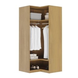 Guarda-roupa Modulado de Canto 2 Portas Jade Cabecasa Madeiramadeira - 5