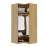 Guarda-roupa Modulado de Canto 2 Portas Jade Cabecasa Madeiramadeira - 5