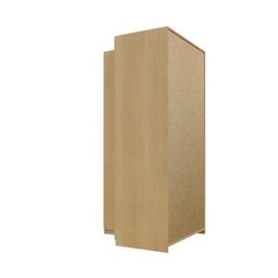 Guarda-roupa Modulado de Canto 2 Portas Jade Cabecasa Madeiramadeira - 7