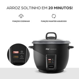 Panela de Arroz Elétrica Wap Wrc1000 2 em 1 com Desligamento Automático - 14
