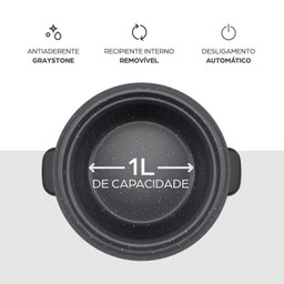Panela de Arroz Elétrica Wap Wrc1000 2 em 1 com Desligamento Automático - 12
