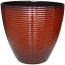 Ver imagem 1 de Vaso de Planta Grande Decorativo para Sala Auto Brilho 47cm (liso/terracota)