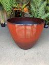 Ver imagem 4 de Vaso de Planta Grande Decorativo para Sala Auto Brilho 47cm (liso/terracota)