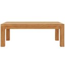 Ver imagem 2 de Mesa de Centro Retangular para Sala Living Madeira Maciça Dunia F06 Rústico Claro - Lyam Decor