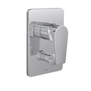 Ver imagem 1 de Acabamento de Monocomando para Chuveiro e Banheira Level Cromado