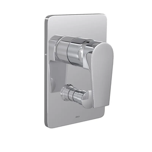 Acabamento de Monocomando para Chuveiro e Banheira Level Cromado