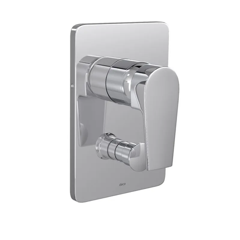 Acabamento de Monocomando para Chuveiro e Banheira Level Cromado