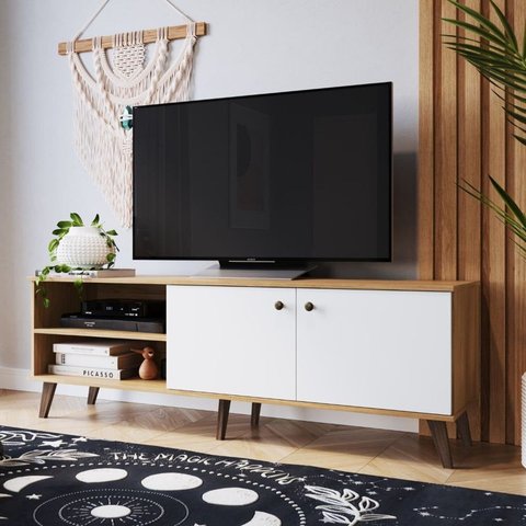 Rack para Tv até 65 Polegadas com Pés Retro Rk530