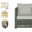 Ver imagem 4 de Mesa e 2 Poltronas Madri Corda Náutica Estofado 3 Trama Verde