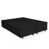 Cama Box Baú Queen Colchão Mola Ortobom 69x158x198 Preto - 3