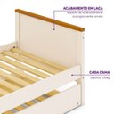 Ver imagem 6 de Bicama Solteiro Juvenil Ananda Casatema MadeiraOriginals