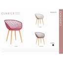 Ver imagem 2 de Kit 4 Cadeiras Clarice Várias Cores - Rivatti