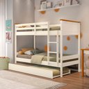 Ver imagem 1 de Treliche Solteiro Juvenil Ananda Casatema MadeiraOriginals Marrom/Off White/Mel