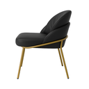 Ver imagem 7 de Cadeira Poltrona Decorativa Nuvem Premium Orgânico:courino Sintético Preto