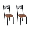 Ver imagem 7 de Conjunto Jade Flex 110cm Tampo Laminado com 4 Cadeiras