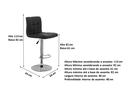 Ver imagem 3 de Banqueta Gomos Confort , Giratoria, com Regulagem de Altura