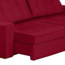 Ver imagem 7 de Sofá Curitiba Modular 5 Lugares 2.50 Mt Retrátil e Reclinável Yescasa Vermelho