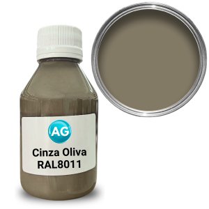 Cor Sólida Cinza Oliva Ag - Ral7002