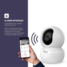 Câmera de Segurança Lens 200, 360° Graus com Cancelamento de Eco e Detector de Movimento, 5w 5v - 8