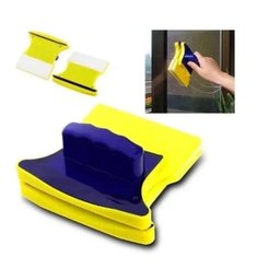 Limpador de Vidro Magnético com Rodo Imã Janela Apartamento - 1