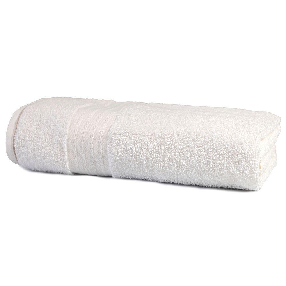 Kit 5 Toalhas de Rosto Gigante para Hotel Grossa - Nobre - Branco - 2