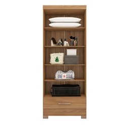Quarto Modulado de Canto 3 Peças 5 Portas 2 Gavetas com Espelho Smart Plus - 9