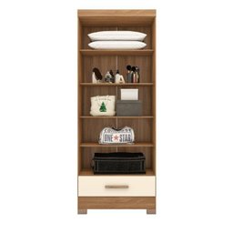 Quarto Modulado de Canto 3 Peças 5 Portas 2 Gavetas com Espelho Smart Plus - 9