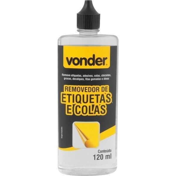 Removedor de Etiquetas e Colas 120ml - Vonder