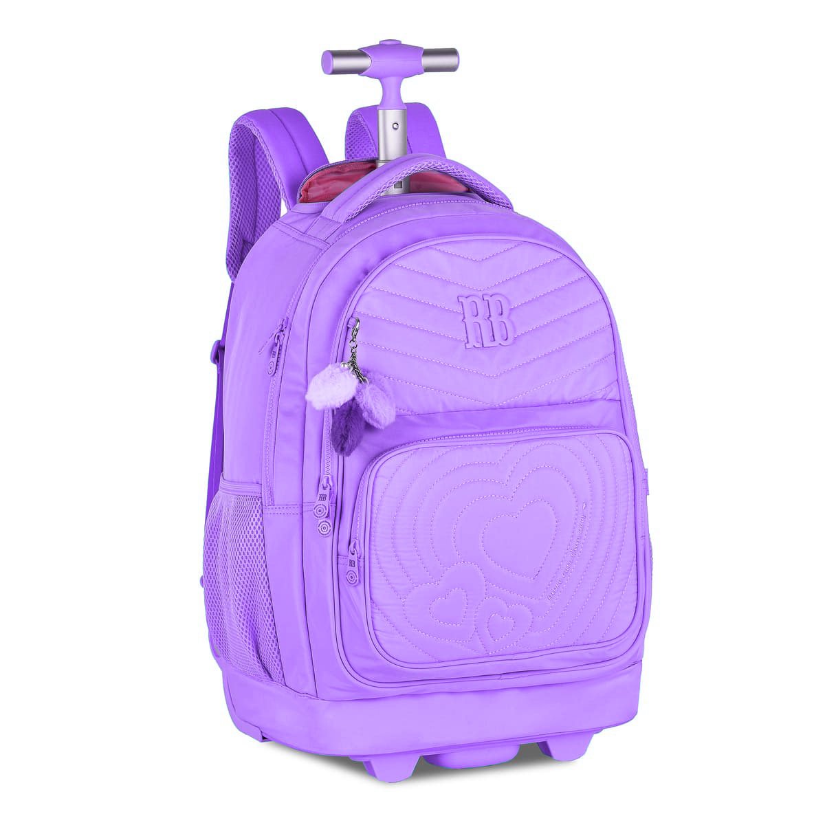 Mochila Carrinho Rebecca Bonbon Bolsa Escolar Meninas Infantil