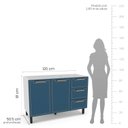 Ver imagem 6 de Cozinha Completa 4 Peças 224,5cm X 270cm Amara