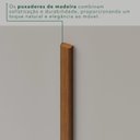 Ver imagem 7 de Guarda-Roupa Modulado 4 Portas Apolo Premium Marrom/Cinamomo/Off-White