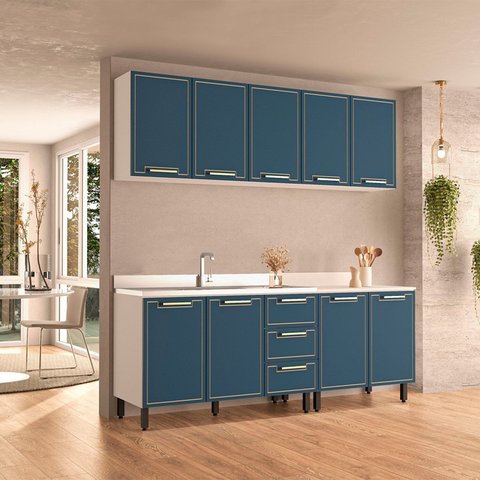 Cozinha Completa 4 Peças 220cm X 200cm Amara