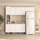 Ver imagem 1 de Cozinha Completa 4 Peças 224,5cm x 240cm Amara Branco