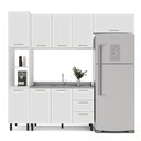 Ver imagem 5 de Cozinha Completa 4 Peças 224,5cm x 240cm Amara Branco