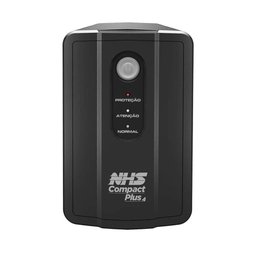 Nobreak Nhs 1200va Compact Plus 4 Biv/120 Preto Bivolt - 1