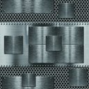 Ver imagem 1 de Papel de Parede Kantai Neonature 5 - Metal Prata