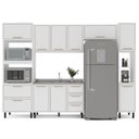 Ver imagem 2 de Cozinha Completa 5 Peças 224,5CMX310CM Amara Branco