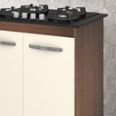 Ver imagem 5 de Balcao 75 Cm com Tampo para Cooktop 4 Bocas 9250 Savana Off White Mobbs