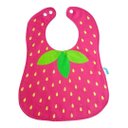Ver imagem 2 de Kit Babadores Bebê Frutas 2 Pçs Pitaya / Morango - Lilifish