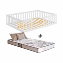 Ver imagem 1 de Cama Montessoriana com Colchão Casal:branco