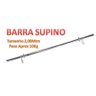 Barra Musculação Supino Profissional Reta Maciça 2,00mtrs Equipa Academia Barra Musculação Profissio - 1