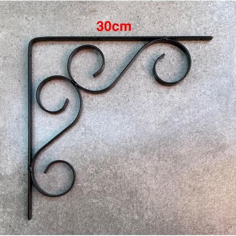 1 Unidade 30cm Mao Francesa Suporte Prateleira Estilo Colonial