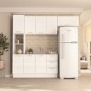 Ver imagem 1 de Cozinha Completa 4 Peças 224,5cm x 240cm Amara Branco