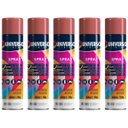 Ver imagem 2 de Tinta Spray 400ml Vermelho Uso Geral em Aço Ferro Gesso Cerâmica Couro | Universo | Kit 05 Un