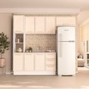 Ver imagem 1 de Cozinha Completa 4 Peças 224,5cm x 240cm Amara Bege/Branco/Creme