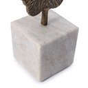 Ver imagem 4 de Escultura Flor Bronze com Base de Mármore 14x24x8 Cm