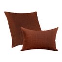 Ver imagem 1 de Capas Almofadas Decorativa Moderna 50x50 e 30x50 Terracota