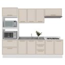 Ver imagem 2 de Cozinha Completa 5 Peças 224,5CMX270CM Amara Bege/Branco/Creme